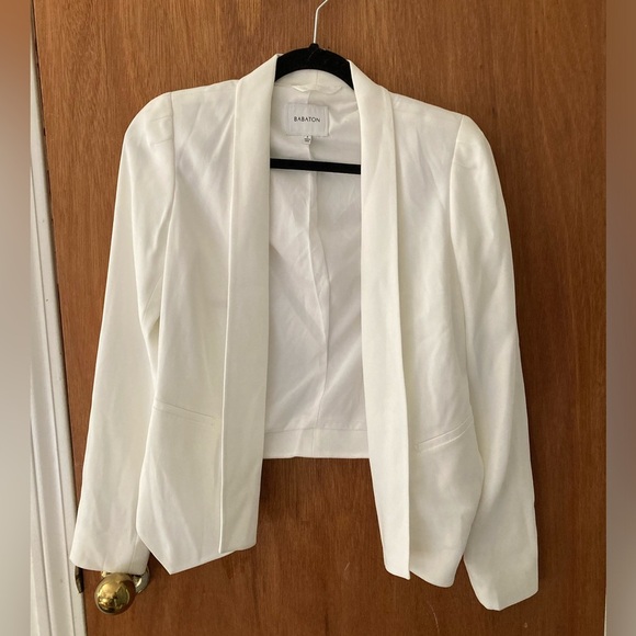 Babaton Jackets & Blazers - Aritzia Babaton White Blazer